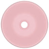 Vidaxl wastafel rond 40x15 cm keramiek matroze