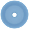 Vidaxl Washbasin Round 40x15 cm Cerámico mate azul claro