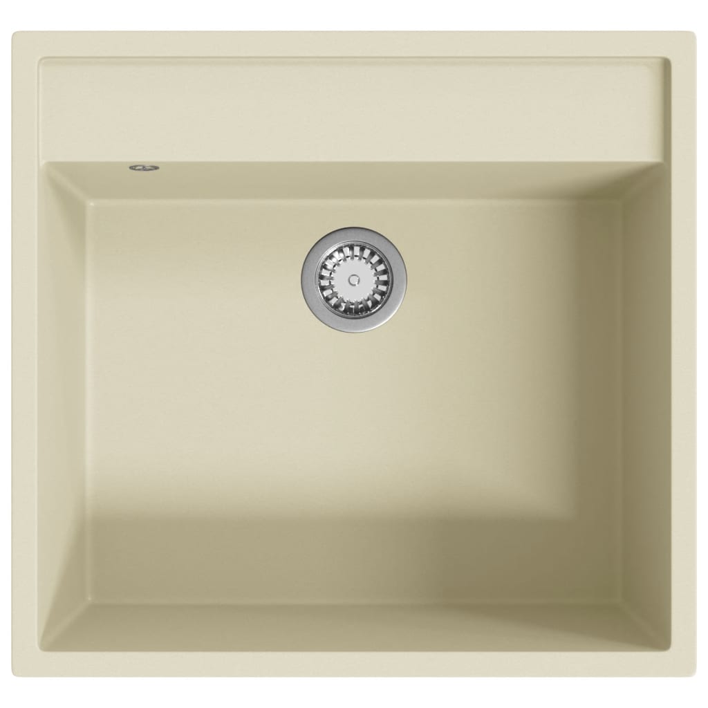 Lavello Vidaxx con foro troppopieno granito beige