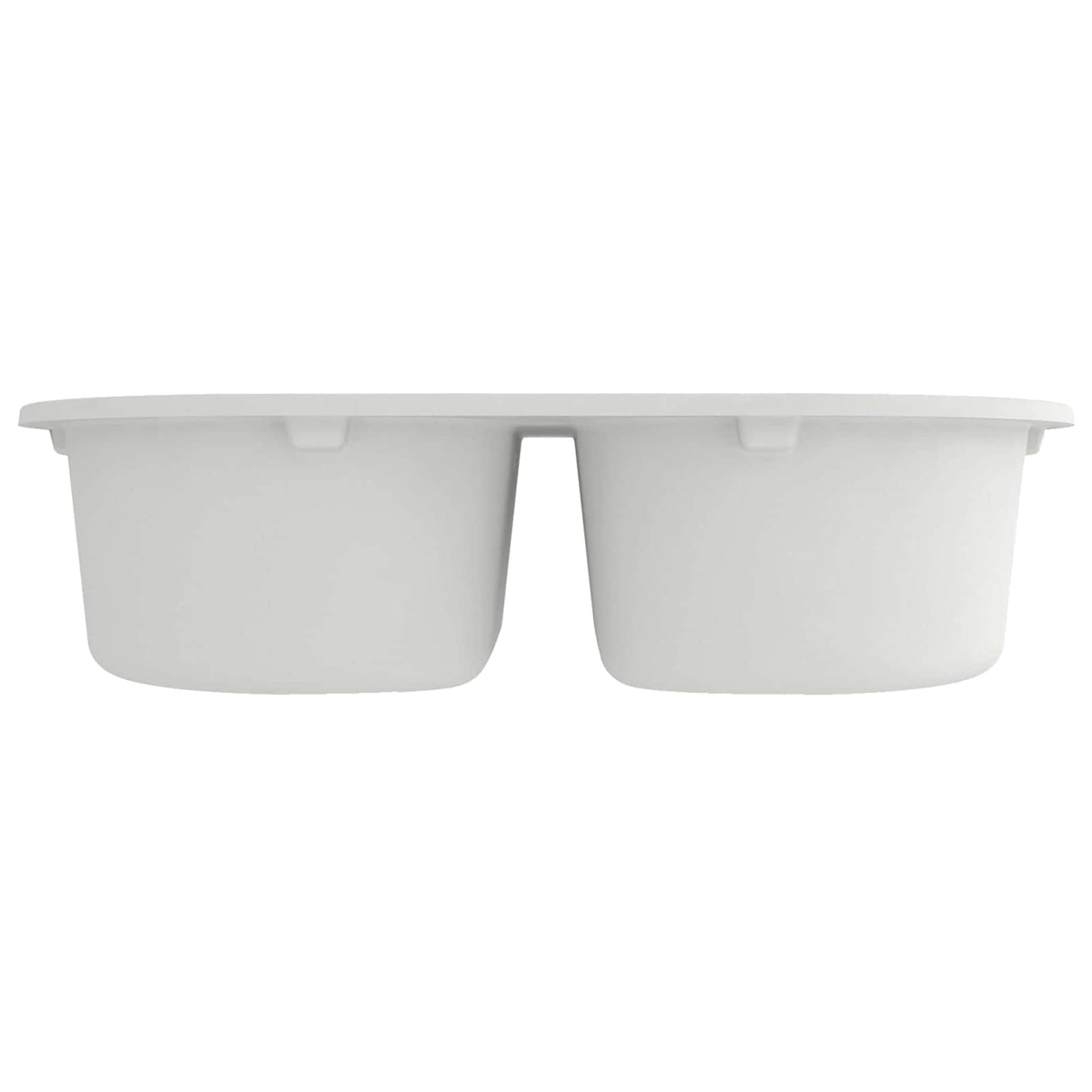Lavello da cucina Vidaxx bianco 78 x 47 x 20,5 cm in granito