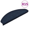 Vidaxl tappetini per autoadesivo 15 St 65x21x4 cm Felf Navy Blue