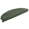 Esteras de escalera de Vidaxl autoadhesivo 15 st 65x21x4 cm aguja de fieltro verde