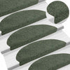 Esteras de escalera de Vidaxl autoadhesivo 15 st 65x21x4 cm aguja de fieltro verde