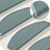 Vidaxl Stair tappetini 15 St 65x24x4 cm blu