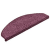 Vidaxl Stair Tappet 15 St 65x21x4 cm Dark Purple