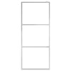 Vidaxl Walk-In Shower Wall Halfmat 90x195 cm ESG Glass