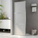 Vidaxl Walk-In Shower Wall Mat 80x195 CM ESG Glass