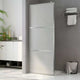 Vidaxl Walk-In Shower Wall Mat 100x195 CM ESG Glass
