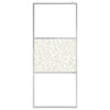 Vidaxl inloopdouchewand met stenenmotief 100x195 cm esg-glas