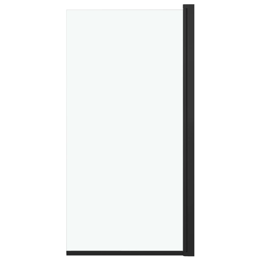 Vidaxl Doccia muro 68x130 cm ESG nero