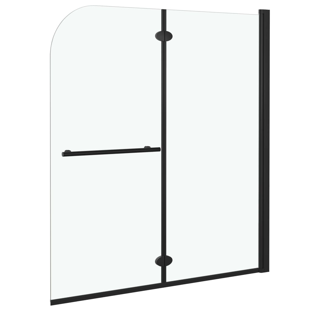 Vidaxl Ducclure 2 paneles 120x140 cm ESG Negro