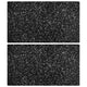 Vidaxx cutting boards 2 pcs with granite pattern tempered glass