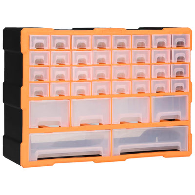 Organizzatore Vidaxl con 40 cassetti 52x16x37,5 cm