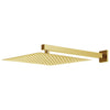 Vidaxl System System Acciaio inossidabile 201 Gold -Collorato