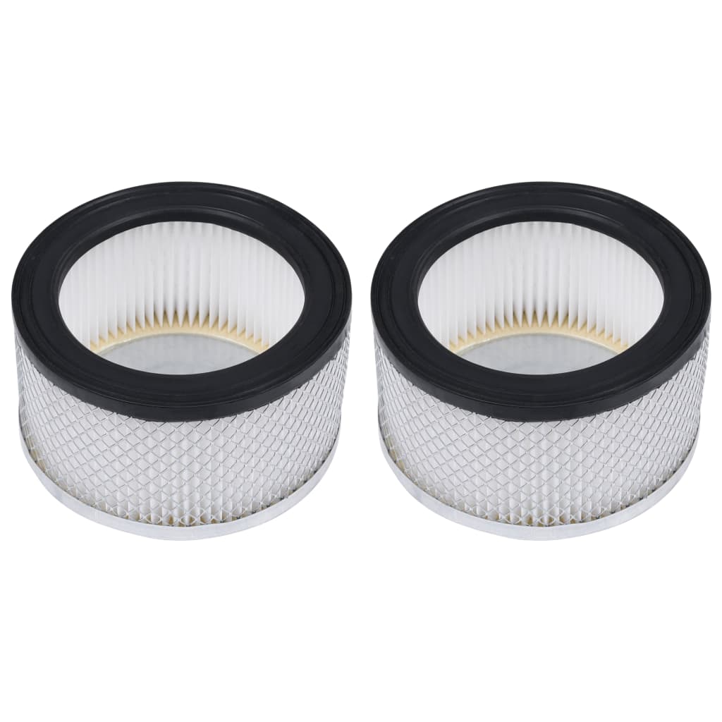 Vidaxl hepa-filters 2 st voor asstofzuigers wasbaar