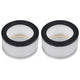 Vidaxl hepa-filters 2 st voor asstofzuigers wasbaar