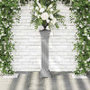 Vidaxl Plant Standard Classic Column Square 17x17x66 cm Mdf Gray