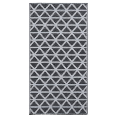 Vidaxl Outside Rug 160x230 cm PP Negro