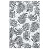 Vidaxl Tappeto esterno 80x150 cm PP bianco e nero