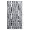 Vidaxl buitenkleed arakil 80x150 cm pp wit en zwart