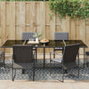 Vidaxl buitenkleed arakil 190x290 cm pp wit en zwart