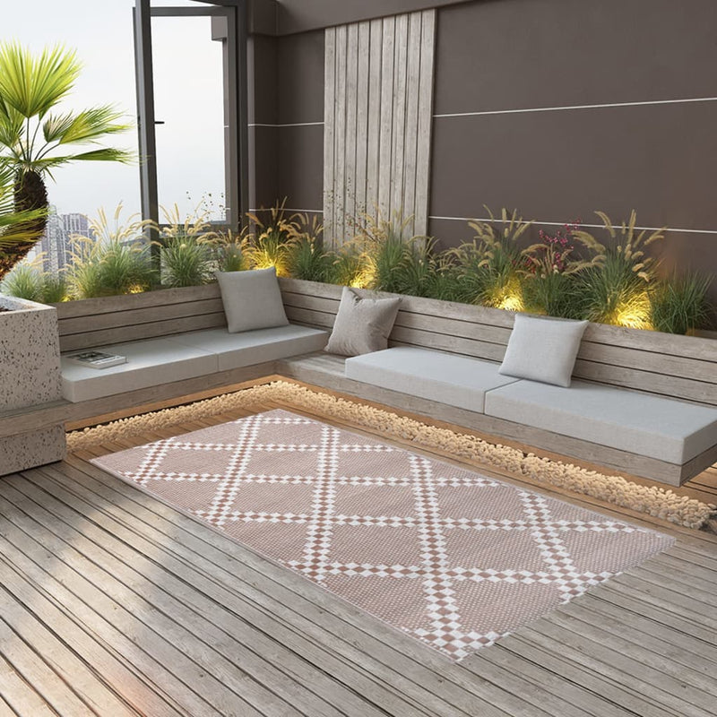 VIDAXL ESTERNO RAGGIO 80X150 cm PP Brown
