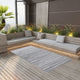 VIDAXL ESTERNO TAGNO 160x230 cm PP GRIGIO
