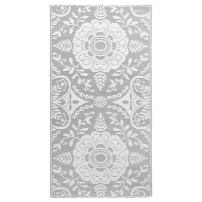 VIDAXL ESTERNO RAGGIO 80X150 cm PP Grigio chiaro