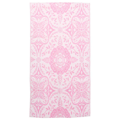 Vidaxl buitenkleed arakil 120x180 cm pp roze