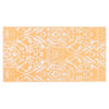 Vidaxl buitenkleed arakil 160x230 cm pp oranje en wit