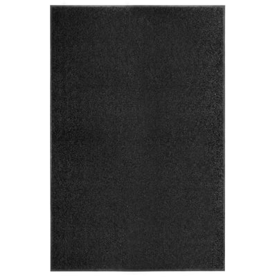 Vidaxl Pequero lavable 120x180 cm Negro