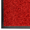 Vidaxl deurmat wasbaar 60x90 cm rood