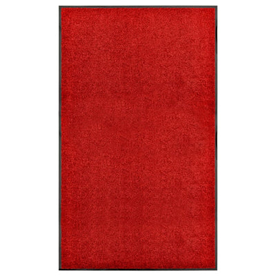 Vidaxl Pequero lavable 90x150 cm rojo