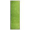 VIDAXL ROORMAT lavabile 60x180 cm Verde