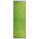VIDAXL ROORMAT lavabile 60x180 cm Verde