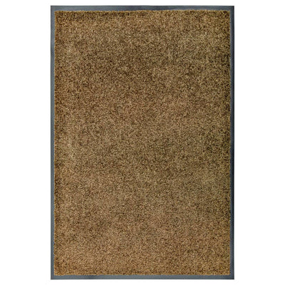 Vidaxl Pakormat lavable 60x90 cm de marrón