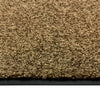 Vidaxl deurmat wasbaar 90x150 cm bruin