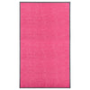 VIDAXL ROORMAT lavabile 90x150 cm rosa