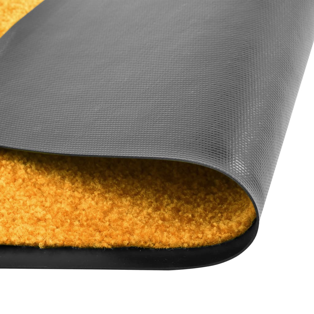 Vidaxl deurmat wasbaar 120x180 cm oranje