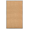 VIDAXL ROORMAT lavabile 90x150 cm Crema