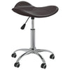 Vidaxl salone sgabello cuoio artificiale marrone