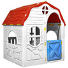 Vidaxl Speelhuis plegable con puertas y ventanas