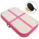 Vidaxl gymnastiekmat met pomp opblaasbaar 60x100x15 cm pvc roze