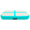 Vidaxl gymnastiekmat met pomp opblaasbaar 60x100x20 cm pvc groen
