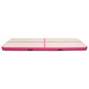Vidaxl Gymnastics Mat con bomba inflable 400x100x15 cm PVC Pink