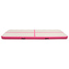 Vidaxl ginnastics tappetino con pompa gonfiabile 300x100x20 cm Pink