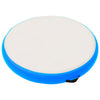 Vidaxl ginnastics tappetino con pompa gonfiabile 100x100x15 cm blu blu