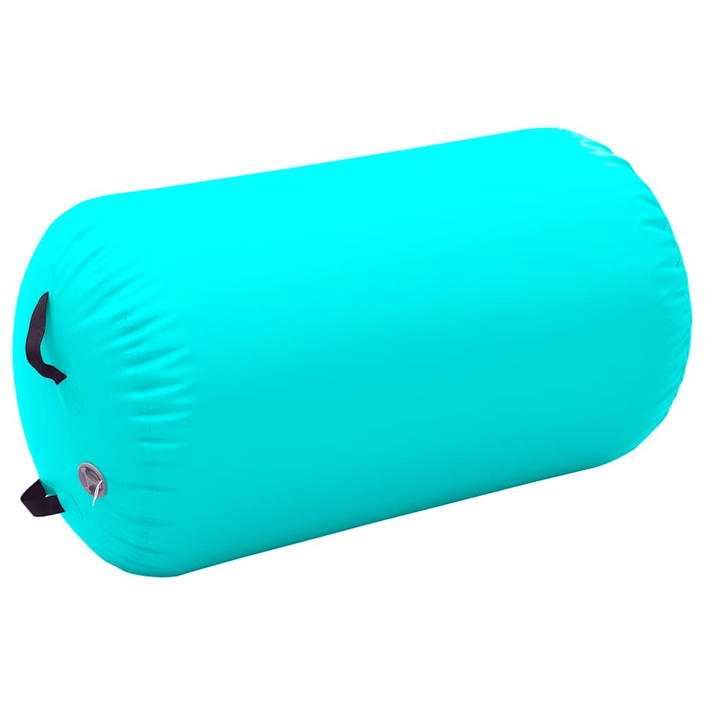 Vidaxl Gymnastics Role con bomba inflable 100x60 cm PVC Green