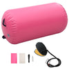 Vidaxl Gymnastics Role con bomba inflable 120x75 cm PVC Pink
