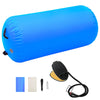 Vidaxl Ruolo ginnastico con pompa gonfiabile da 120x90 cm blu in PVC